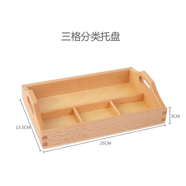 3 Compartment Sorting Tray