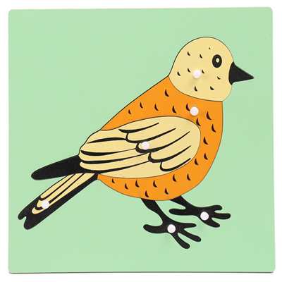 Bird Knobbed Puzzle