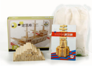 100 pcs Domino Building Blocks