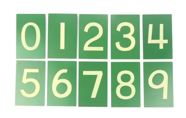 Sandpaper Numerals with Box - Image 3