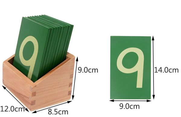 Sandpaper Numerals with Box - Image 2