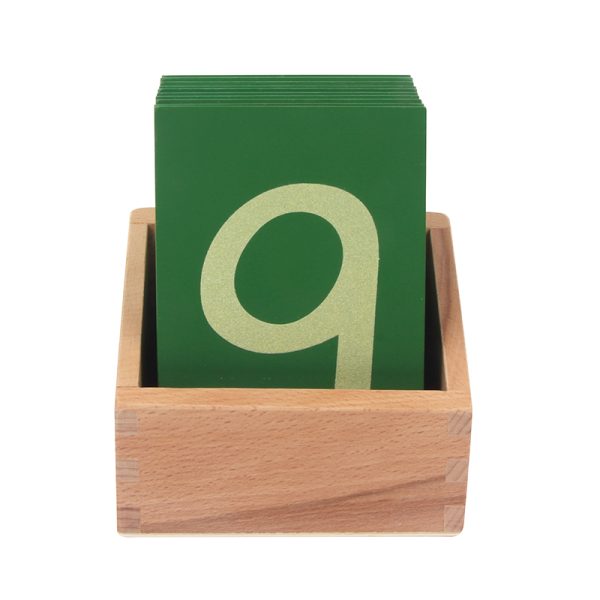 Sandpaper Numerals with Box