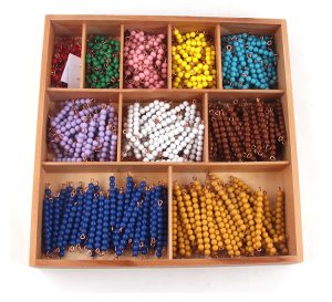 Multiplication Bead Bar Box